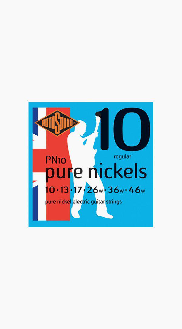 Rotosound Pure Nickel Electric Strings - 10 Regular - Sieffs Music