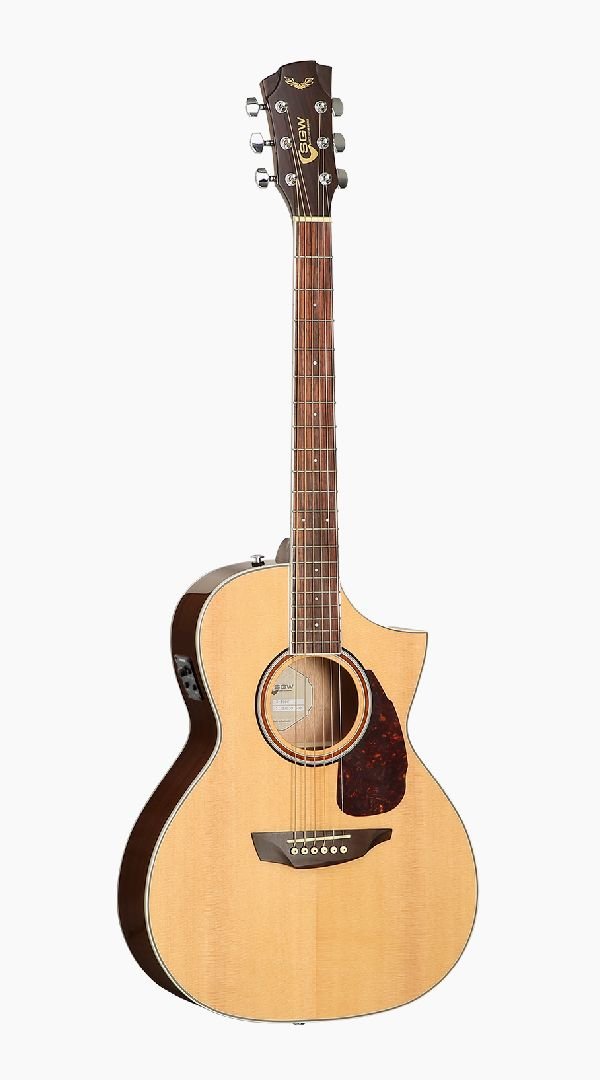 SGW 350 Series Steel String Electric/Acoustic Grand Concert Natural Gloss - Sieffs Music