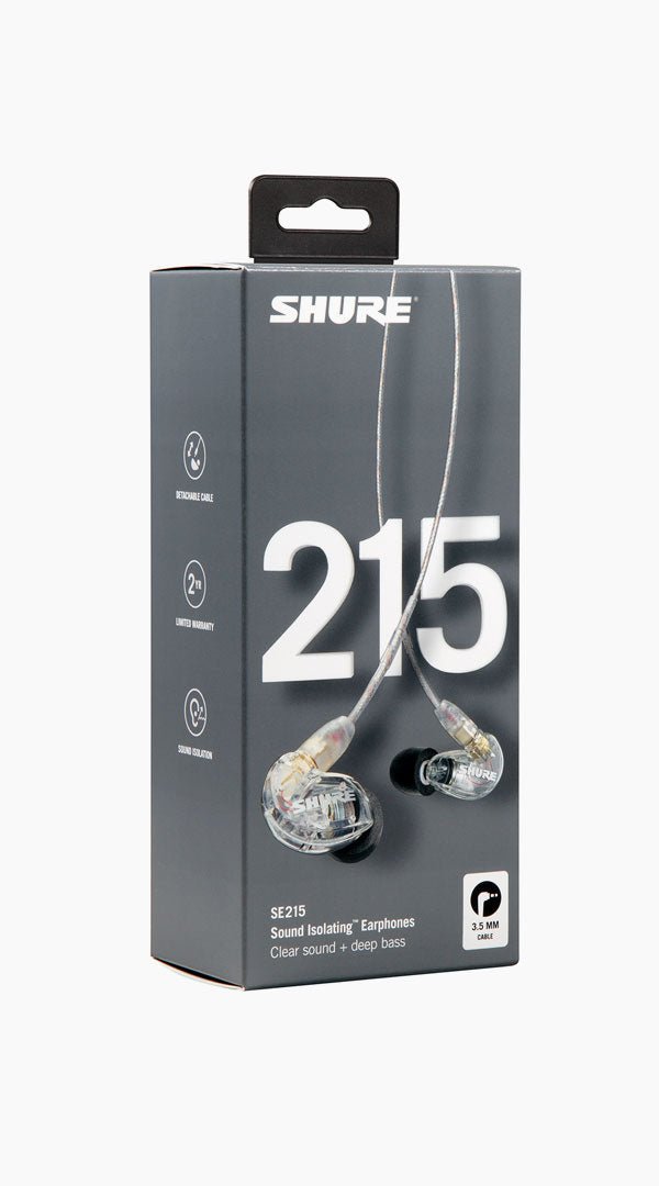 Shure SE215 Sound Isolating Earphones - Sieffs Music