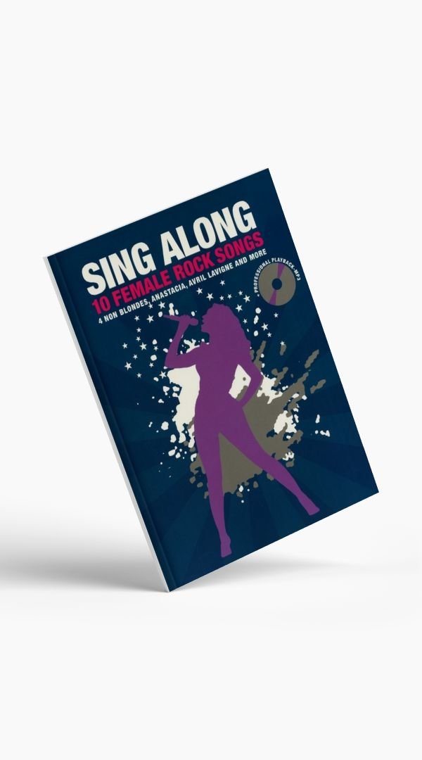 Sing along 10 Female Rock Songs Book/CD - Sieffs Music