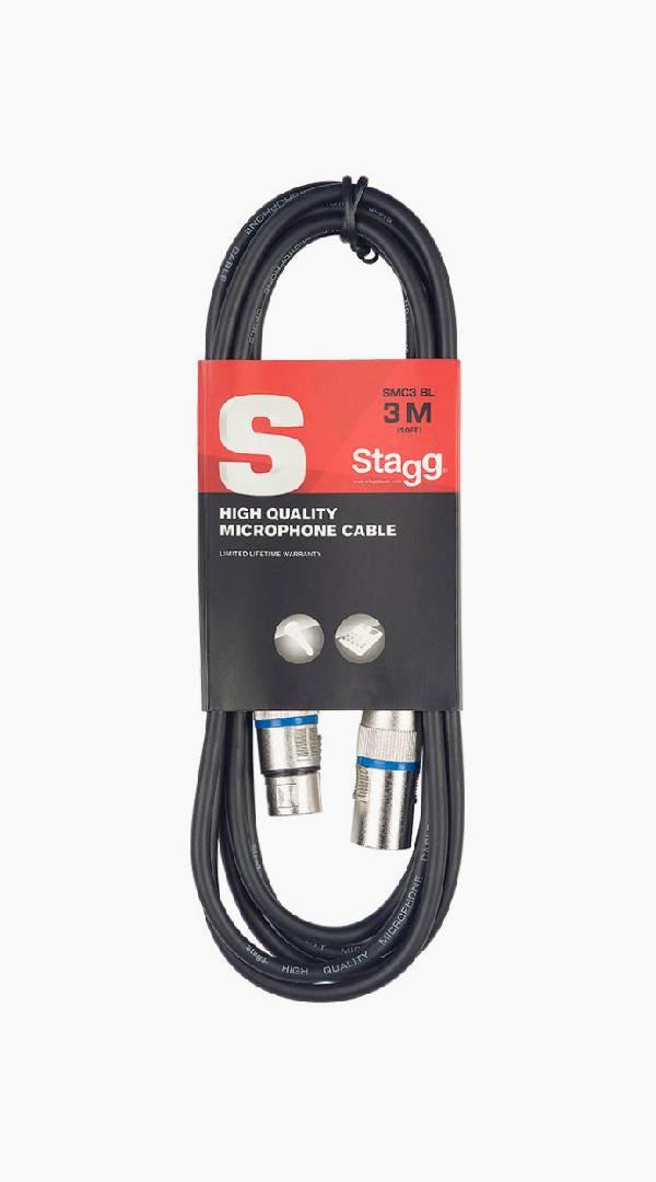 Stagg 10ft 3M Microphone Cable SMC3 - Sieffs Music