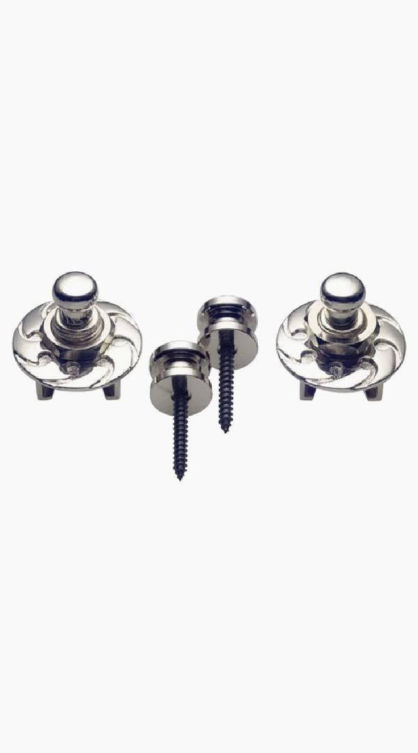Stagg Guitar Strap Locks Silver - Sieffs Music