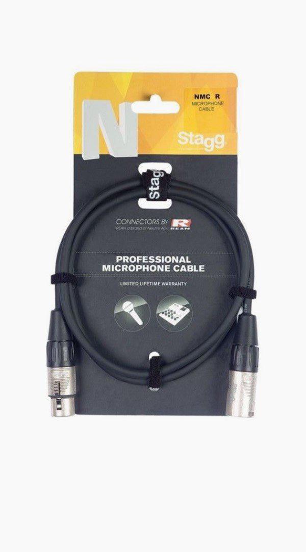 Stagg Premium 10ft 3m NMC3R Microphone Cable - Sieffs Music