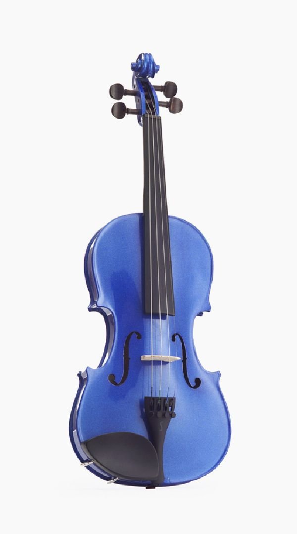 Stentor Harlequin Violin Blue 1/2 - Sieffs Music