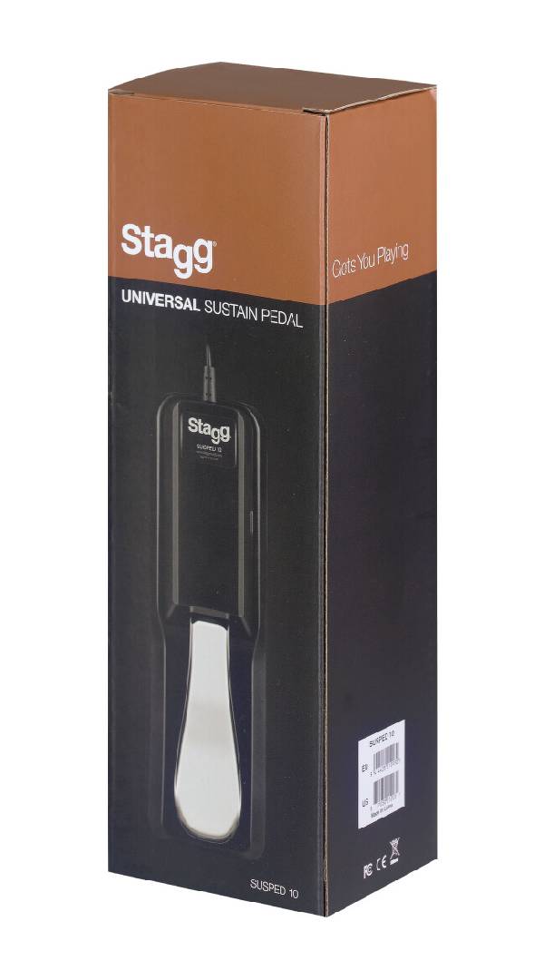 SUSPED 10 Stagg Keyboard Sustain Pedal - Sieffs Music