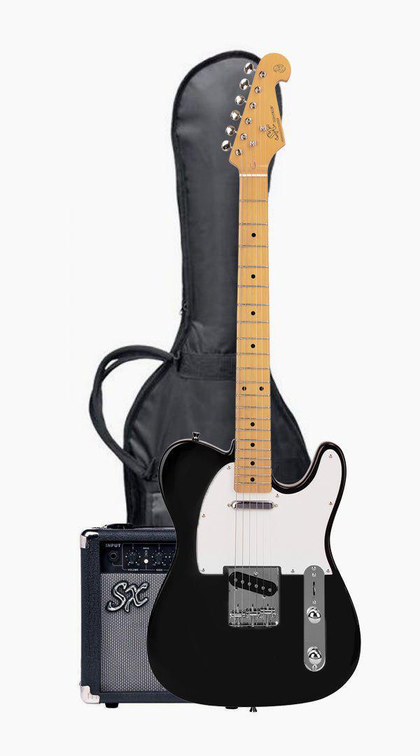 SX SE2SK Telecaster Electric Guitar &amp; Amp Pack - Sieffs Music