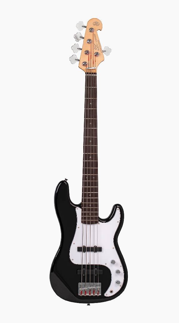 SX VEP562B 5 String Vintage Style Bass Guitar - Sieffs Music