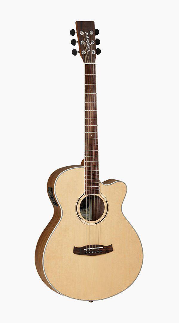 Tanglewood Discovery Exotic Super Folk Acoustic Electric Guitar (C/E) - Sieffs Music