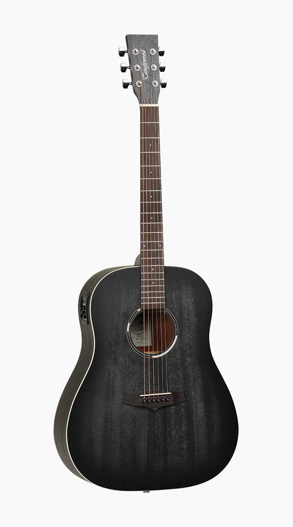 Tanglewood TW5BS Winterleaf Dreadnought C/E Black Shadow - Sieffs Music