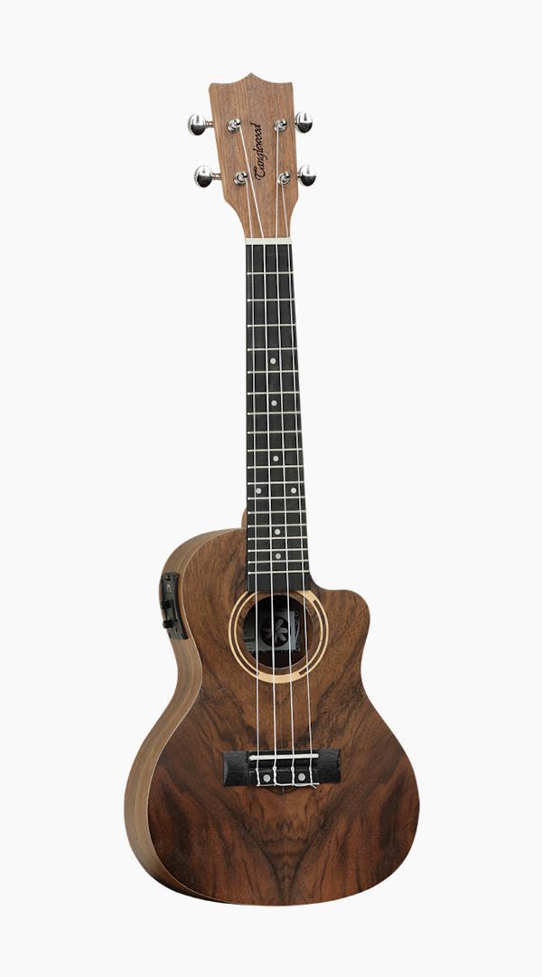 Tanglewood TWT21E Tiare Concert Ukulele Hawaiian Rain Tree w/Pickup - Sieffs Music
