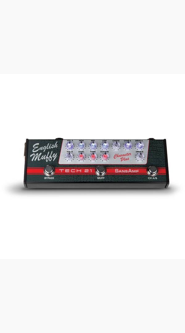 Tech 21 Character Plus Series English Muffy Pedal - Sieffs Music