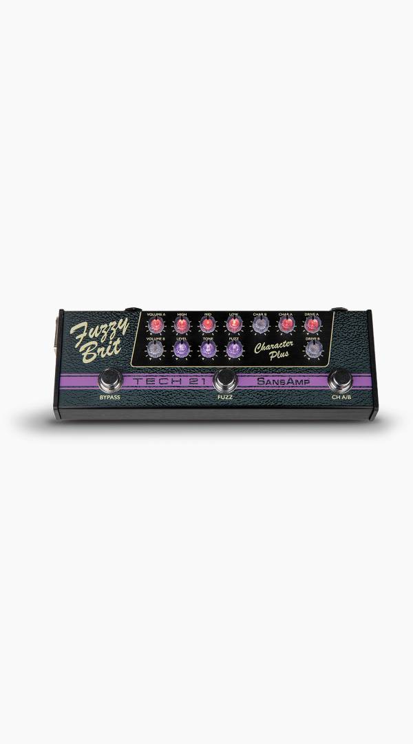 Tech 21 Character Plus Series Fuzzy Brit Pedal - Sieffs Music