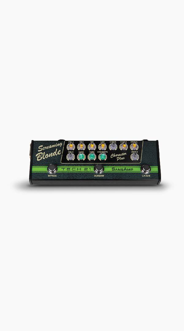 Tech 21 Character Plus Series Screaming Blonde Pedal - Sieffs Music