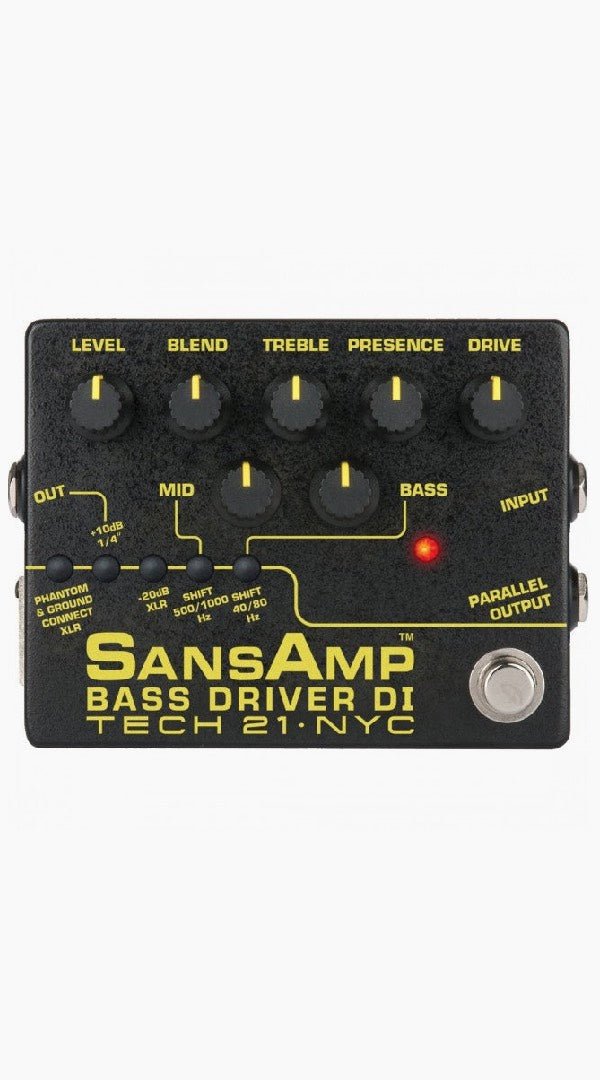 TECH 21 SANSAMP BASS DRIVER DI BOX V2 | Sieffs Music - Sieffs Music