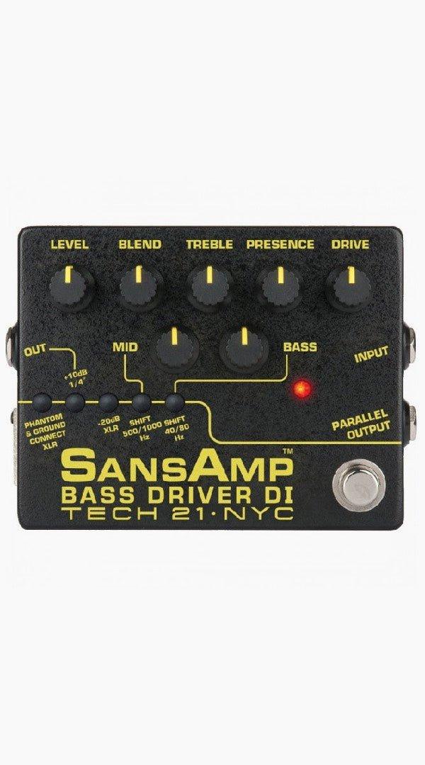 TECH 21 SANSAMP BASS DRIVER DI BOX V2 - Sieffs Music