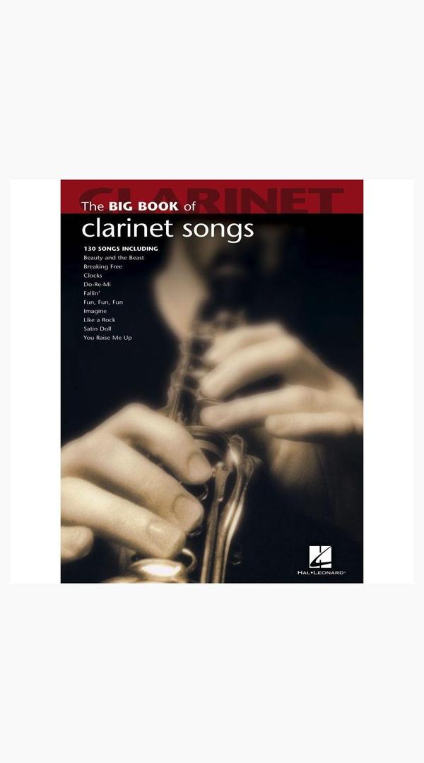 The Big Book of Instrument Songs - Clarinet - Sieffs Music
