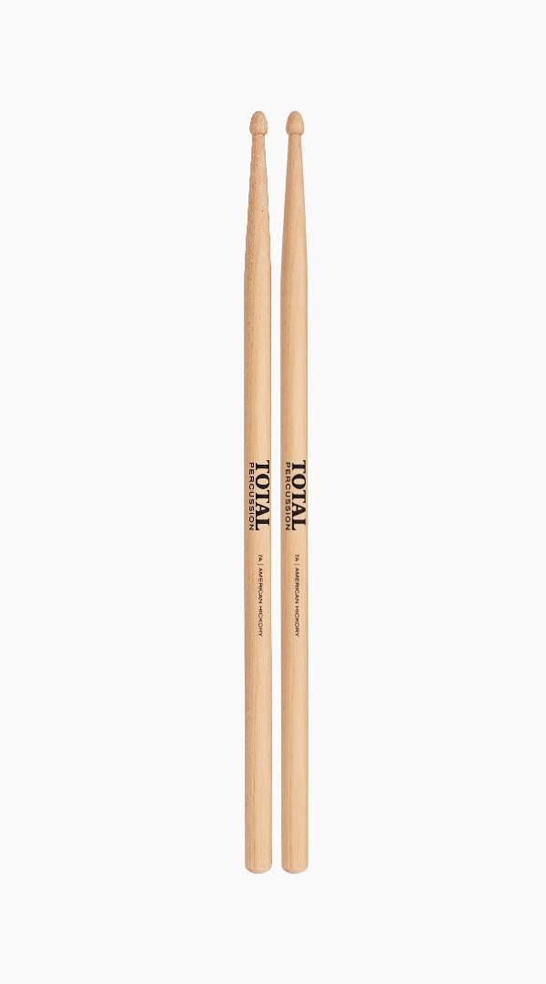 Total Percussion 7A American Hickory Drum Sticks - Sieffs Music