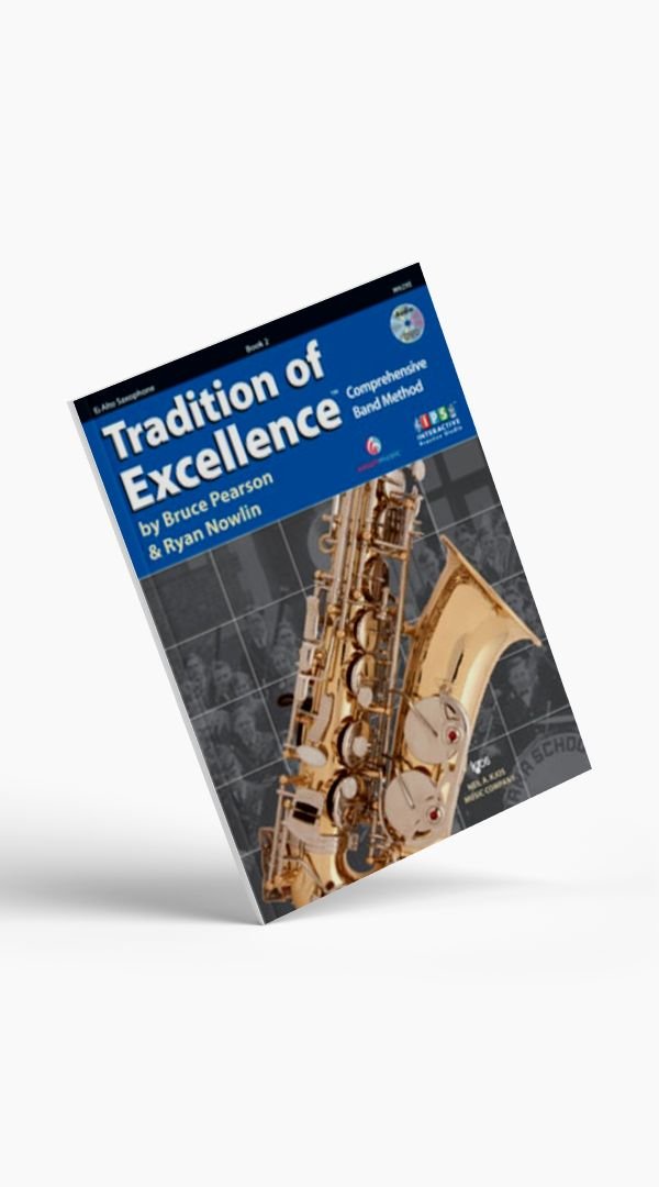 Tradition of Excellence Book 2 - Alto Saxophone - Sieffs Music