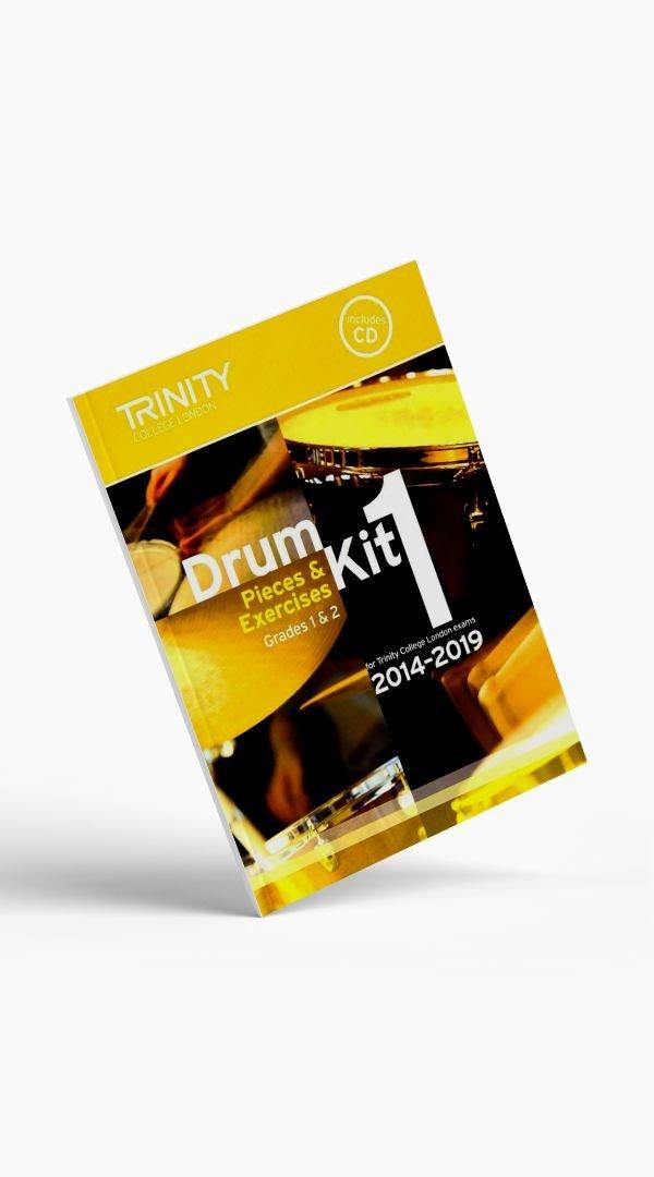 Trinity Drum Kit Exam Pieces & Excersises 2014-2019 Book 1 & 2 - Sieffs Music