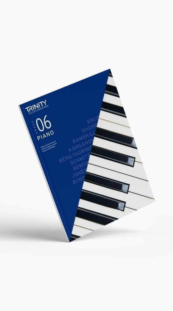 Trinity Piano &amp; Exercieses Book 2018-2020 Initial - Grade 8 - Sieffs Music