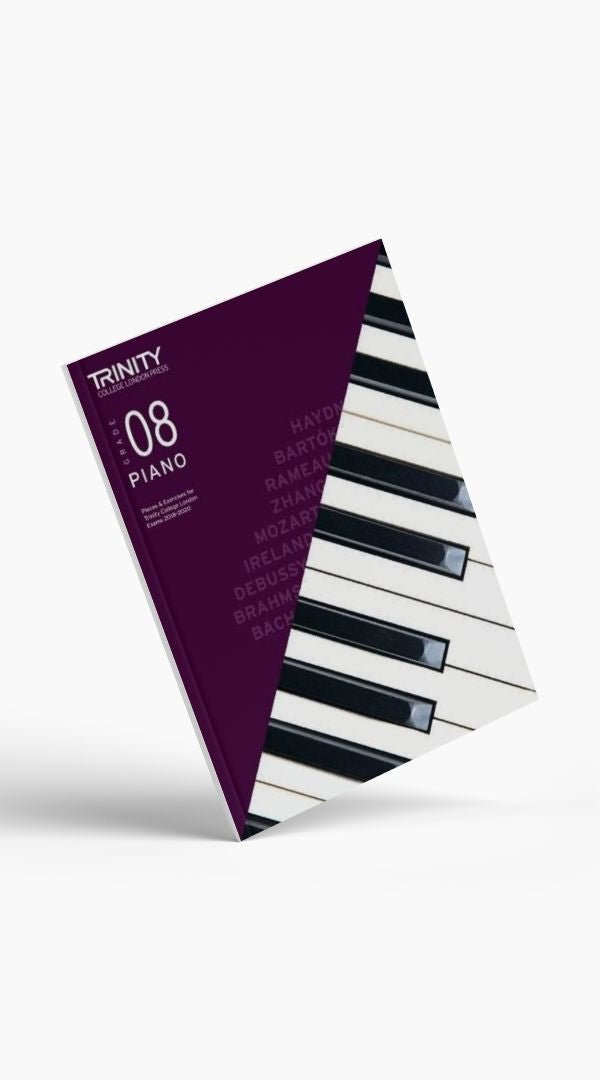 Trinity Piano &amp; Exercieses Book/CD 2018-2020 Initial - Grade 8 - Sieffs Music