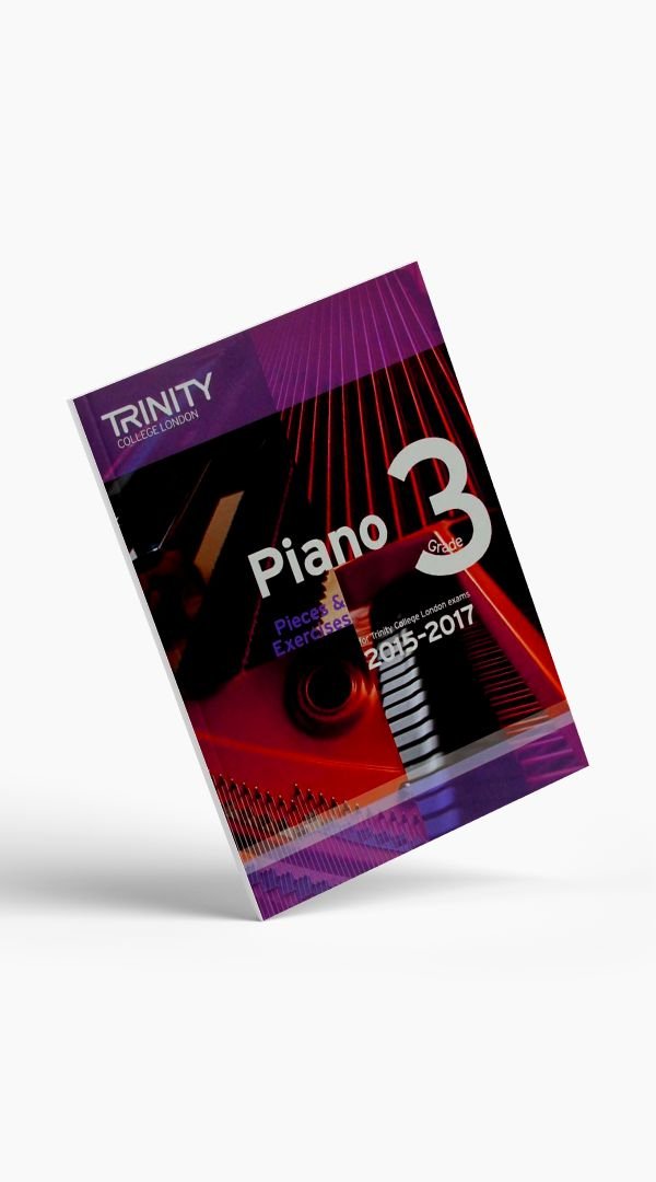 Trinity Piano Pieces &amp; Exercieses Book 2015-2017 Initial - Grade 8 - Sieffs Music