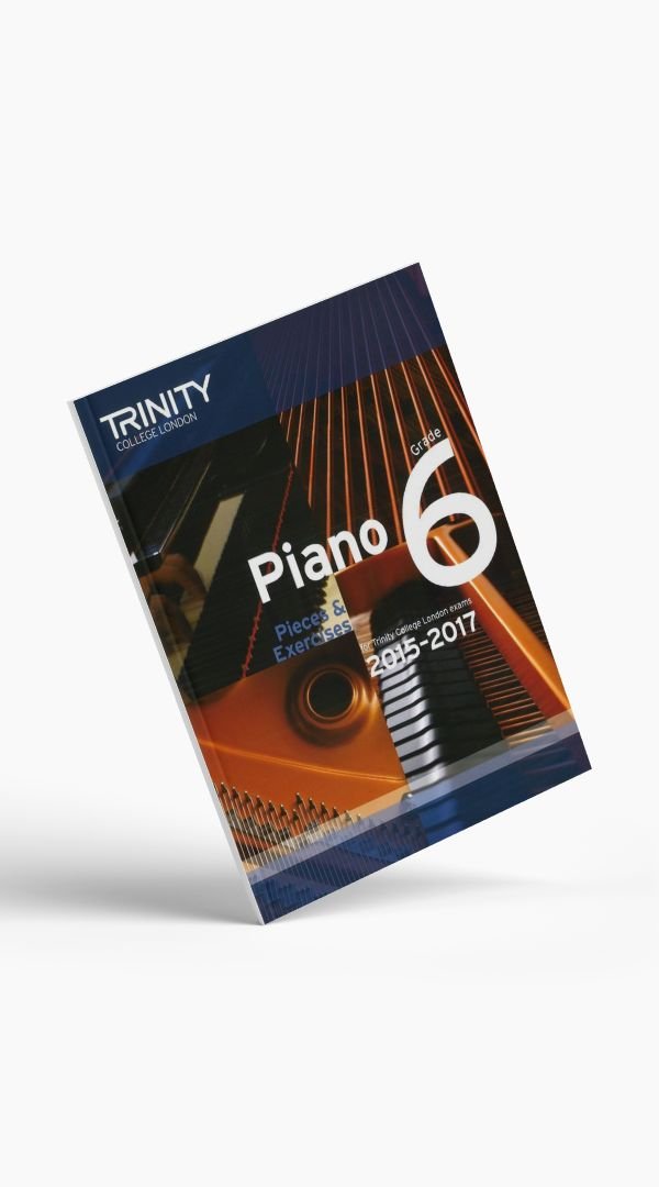 Trinity Piano Pieces &amp; Exercieses Book 2015-2017 Initial - Grade 8 - Sieffs Music