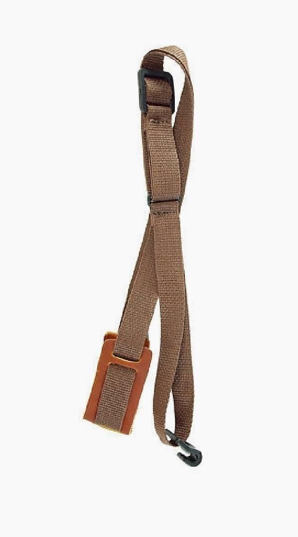 Ukulele Nylon Strap with Leather Pad - Sieffs Music