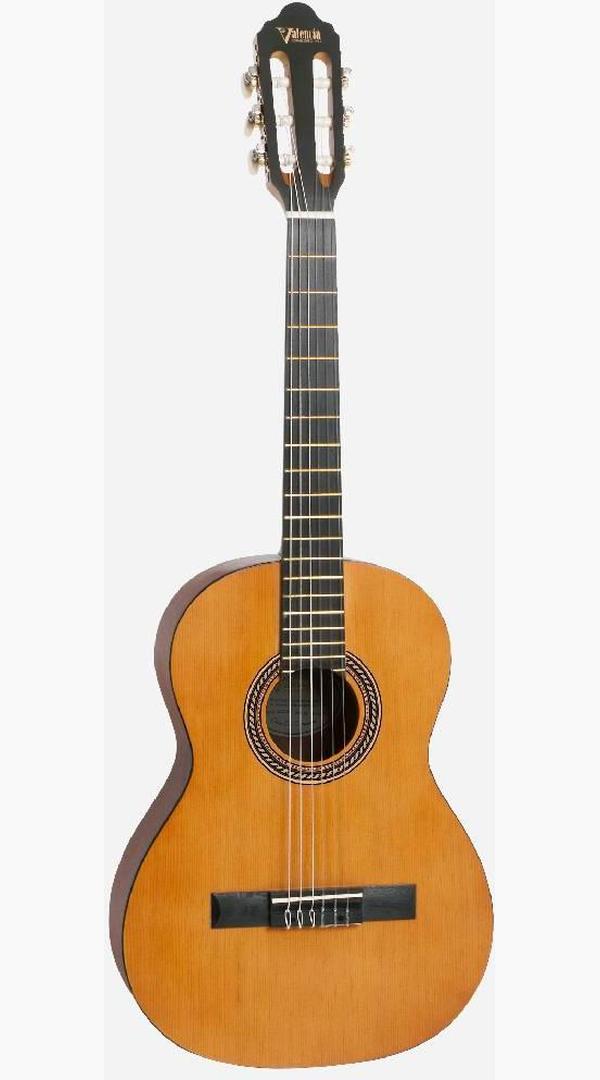 Valencia Hybrid 3/4 Thin Neck Guitar - Antique Natural - Sieffs Music