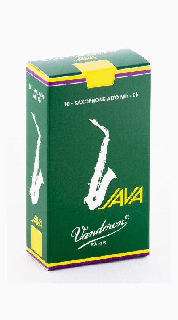 Vandoren Java Alto Sax Reeds Box of 10 - Sieffs Music