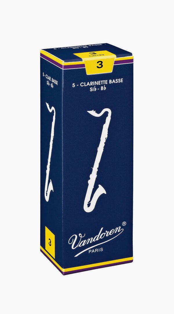 Vandoren Traditional Bb Bass Clarinet Box of 5 - Sieffs Music