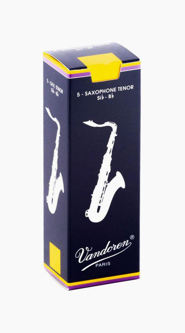 Vandoren Traditional Reeds Tenor Sax Box of 5 - Sieffs Music
