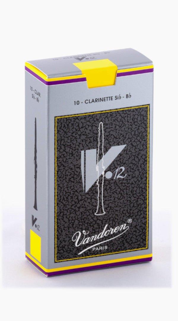 Vandoren V12 Bb Flat Clarinet Reeds Box of 10 - Sieffs Music
