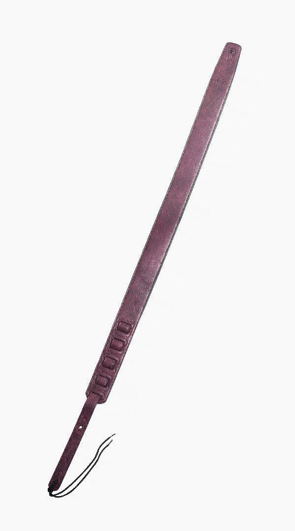 XTR Top Grain Leather Guitar Strap Burgundy - Sieffs Music