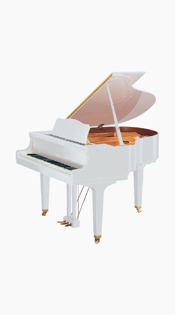 Yamaha Baby Grand Piano GB1K White - Sieffs Music